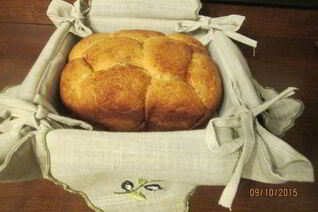 Сладкий арабский хлеб в хлебопечке