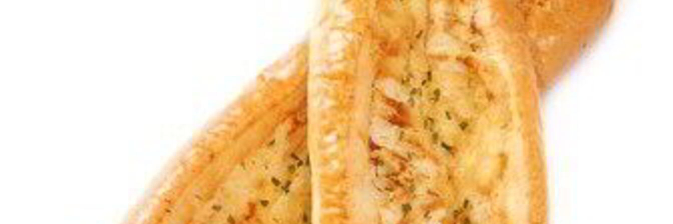 Сырно-чесночный хлеб с зеленью