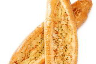 Сырно-чесночный хлеб с зеленью