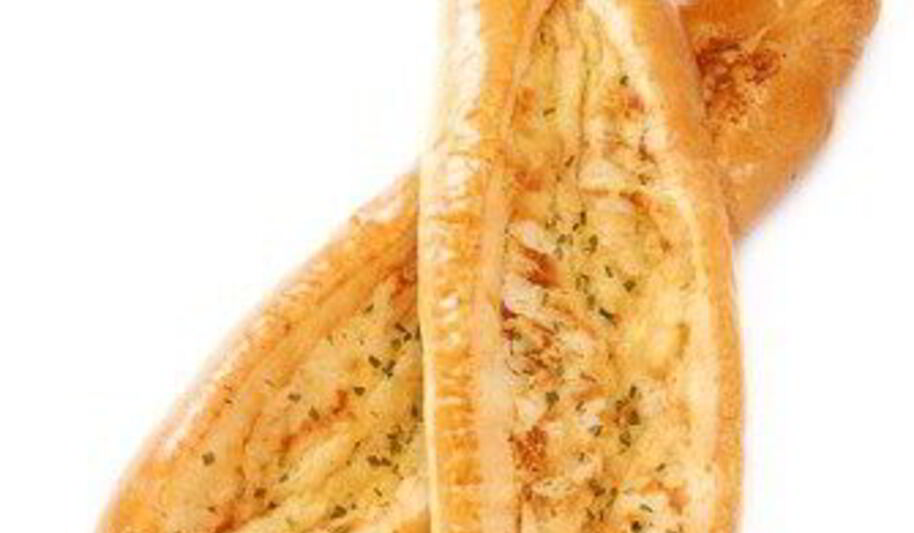 Рецепт сырно-чесночного хлеб с зеленью