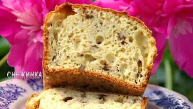 сырно-ореховый хлеб с горчицей