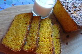 Тыквенно-медовый хлеб