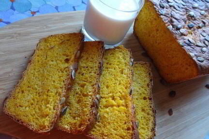 Тыквенно-медовый хлеб