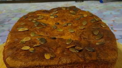 тыквенно-медовый хлеб