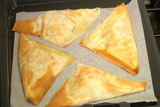 Хрустящие конвертики с раковыми шейками