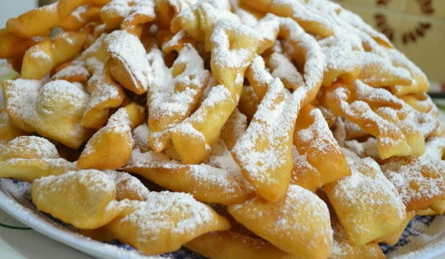 Рецепт хвороста на кефире