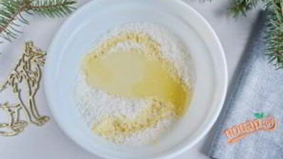 кокосово-шоколадный рулет