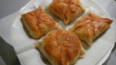 конвертики с сыром