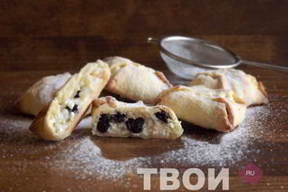 Конвертики с творогом