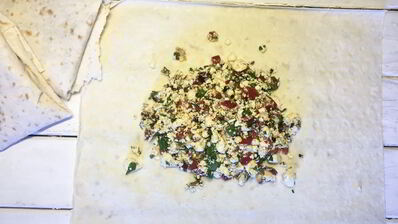 конвертики с творожной начинкой