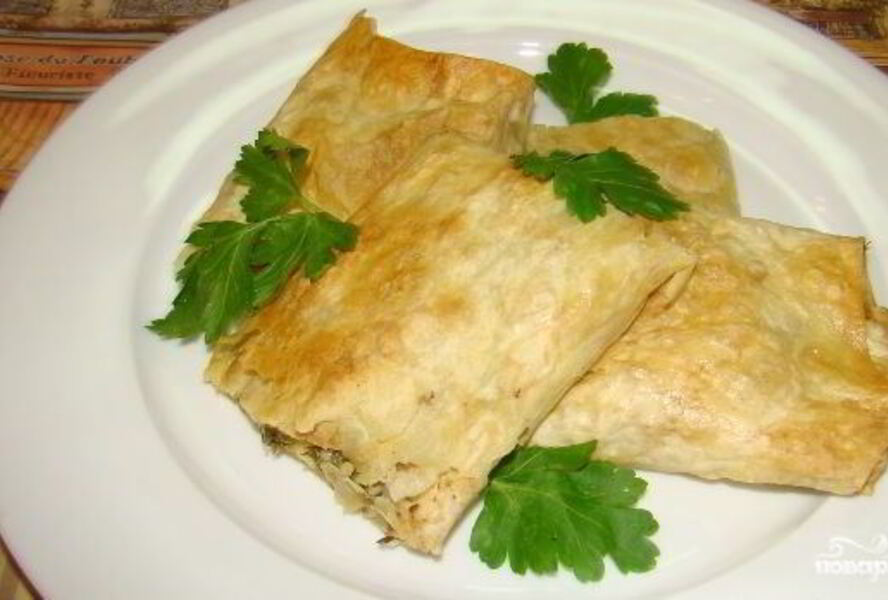 Армянский лаваш с сыром в духовке