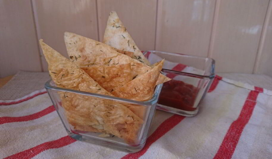 Рецепт чипсов из лаваша