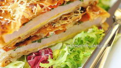 горячая закуска в лаваше ека