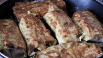 лаваш с луком и яйцом