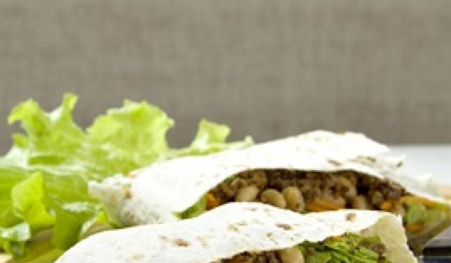 Рецепт лаваша с пряной говядиной и фасолью