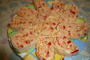 Рулет с лавашом