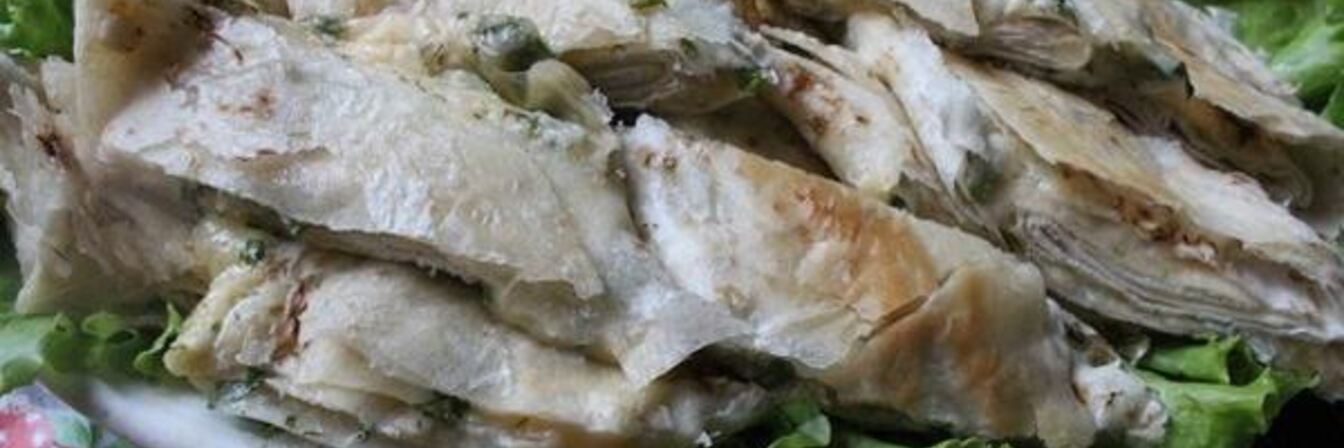 Рулеты из лаваша с сыром и зеленью