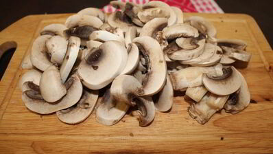 свиная вырезка с овощами в лаваше