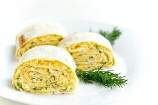 Закуска из лаваша