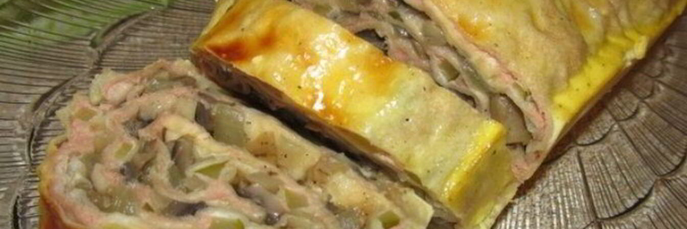 Запеченный лаваш