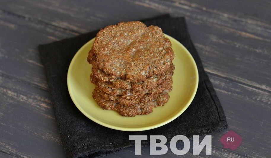 Рецепт диетических лепешек без муки