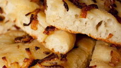 фокачча с луком