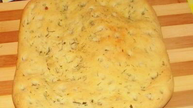 фокачча с травами