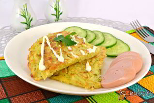 Картофельная лепешка к завтраку