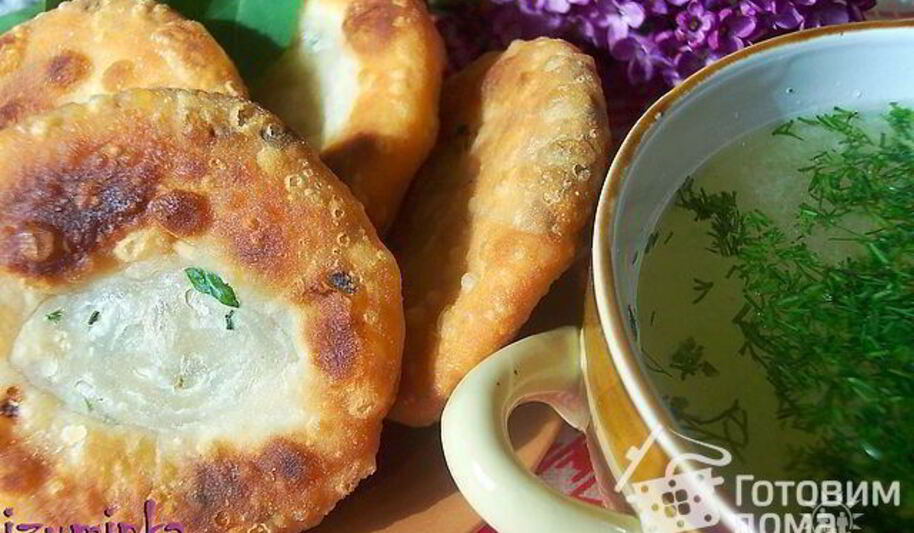 Рецепт катламы — узбекских луковых лепешек