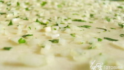 катлама — узбекские луковые лепешки