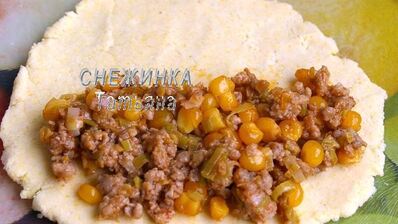 кукурузные лепешки с говядиной