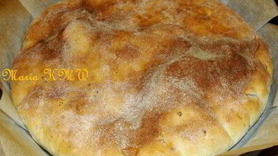 лепешка с сыром gorgonzola