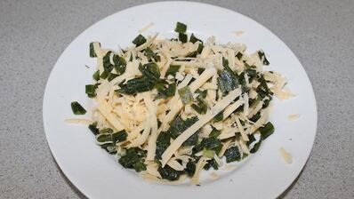 лепешки из слоеного теста катлама