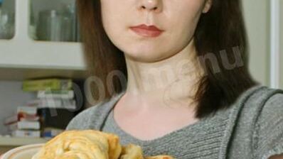 лепешки из слоеного теста катлама