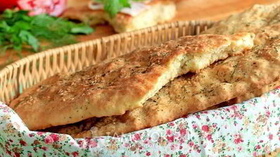 лепешки на кефире в духовке