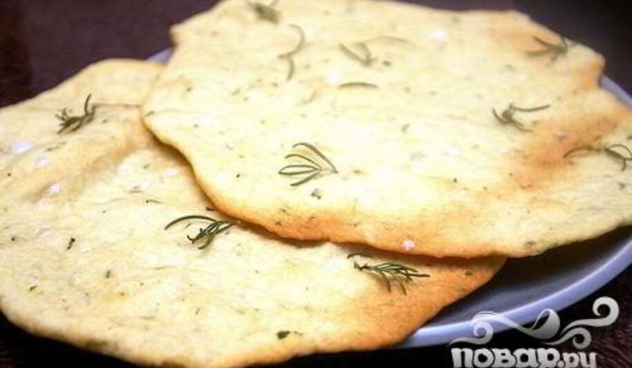 Рецепт лепешек с розмаринома