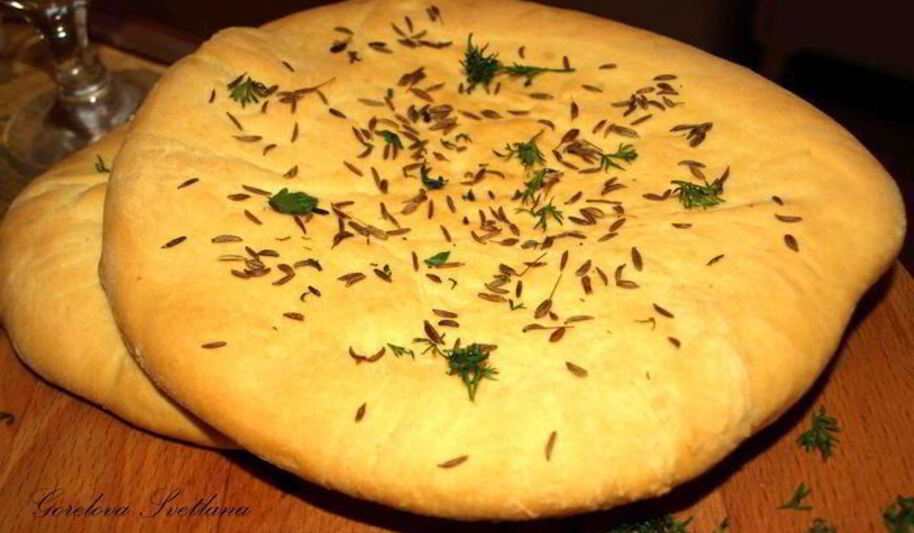 Рецепт лепешек с тмином