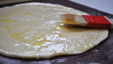 лепешки с творогом и укропом