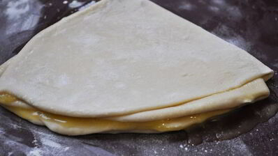 лепешки с творогом и укропом