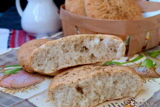 Луковые лепешки