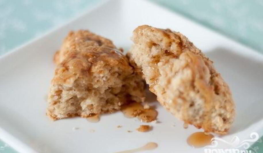 Рецепт овсяных лепешек с глазурью