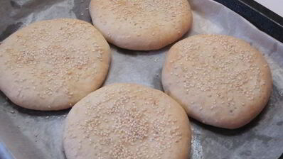 постные лепешки с капустой