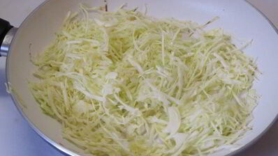 постные лепешки с капустой