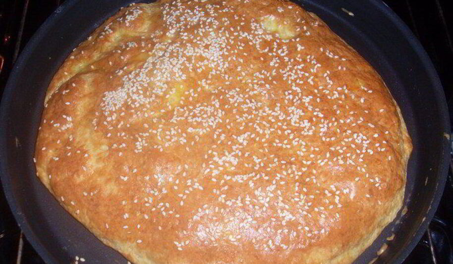 Рецепт творожно-сырной лепешка