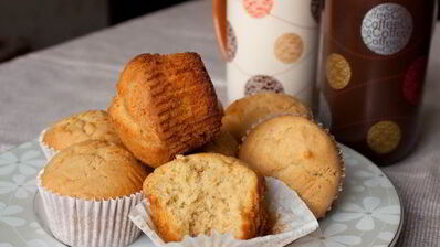 арахисовые маффины