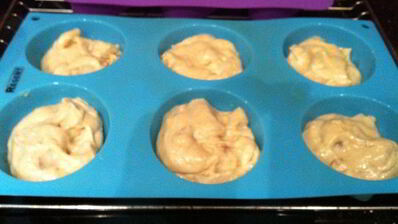 имбирные маффины с грушами