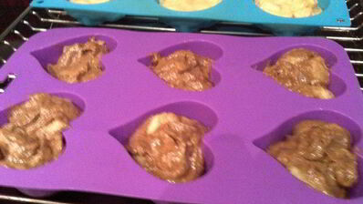 имбирные маффины с грушами