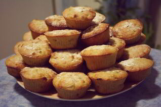 Маффины с грушами и корицей