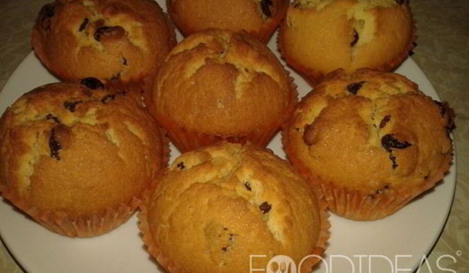 Рецепт маффинов с изюмома