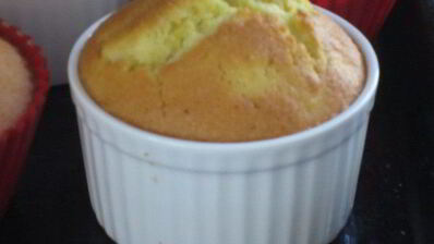 маффины с клубничным вареньем